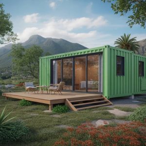 Maison avec container : avantages, réglementation et aménagements possibles